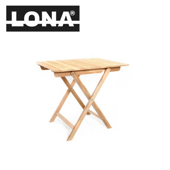 【楽天カード使用で最大P7倍！23日20時から】LONA ロナ 折りたたみウッドテーブル L 01-08-01-002 【雑貨】 テーブル 折りたたみ 屋内 屋外 インテリア アウトドア 【highball】の画像