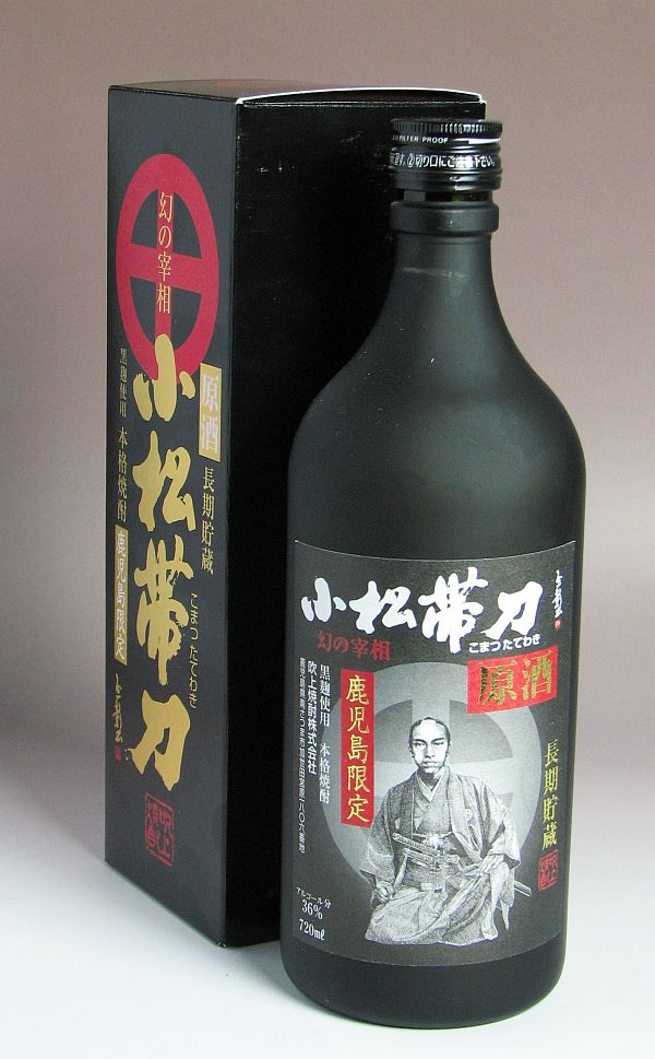 小松帯刀 長期貯蔵原酒36度720ml 【吹上焼酎】