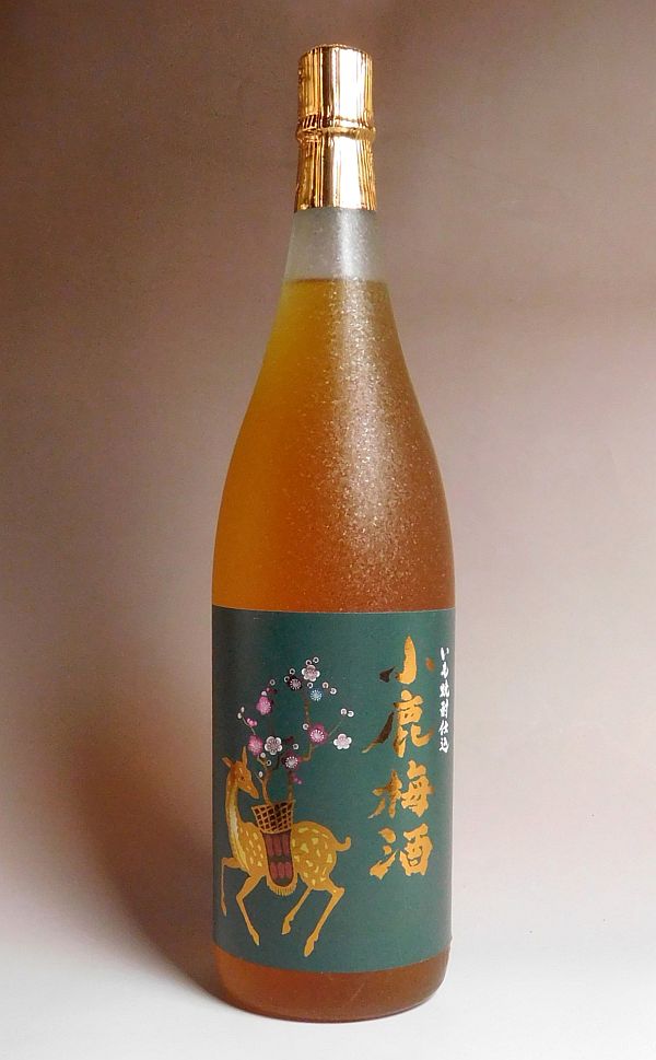 いも焼酎仕込み　小鹿梅酒14度1800ml 【小鹿酒造】