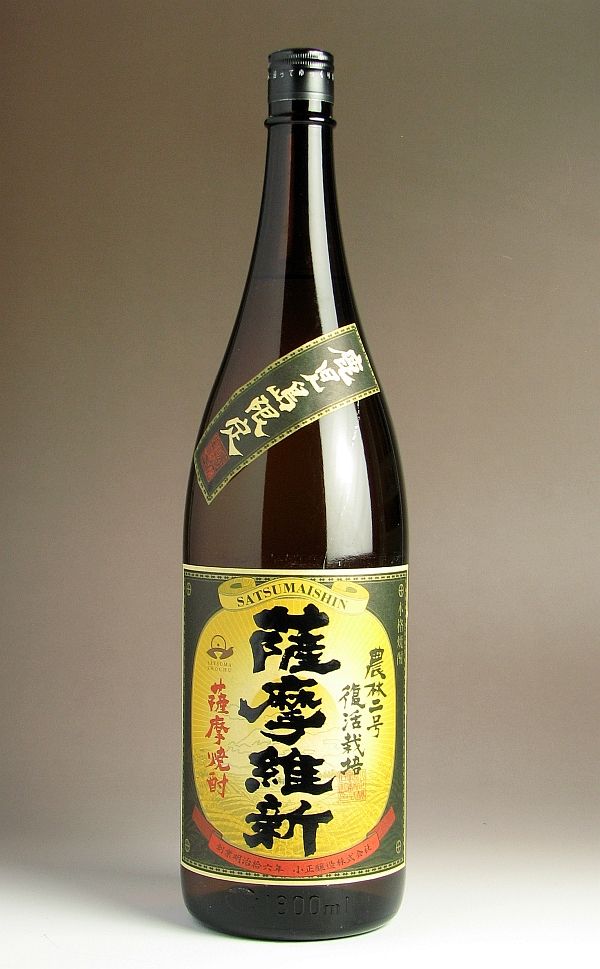 薩摩維新25度1800ml 【小正醸造】(芋焼酎 いも焼酎 イモ焼酎 ギフト 芋 内祝い 誕生日 贈...:higohigo:10001515