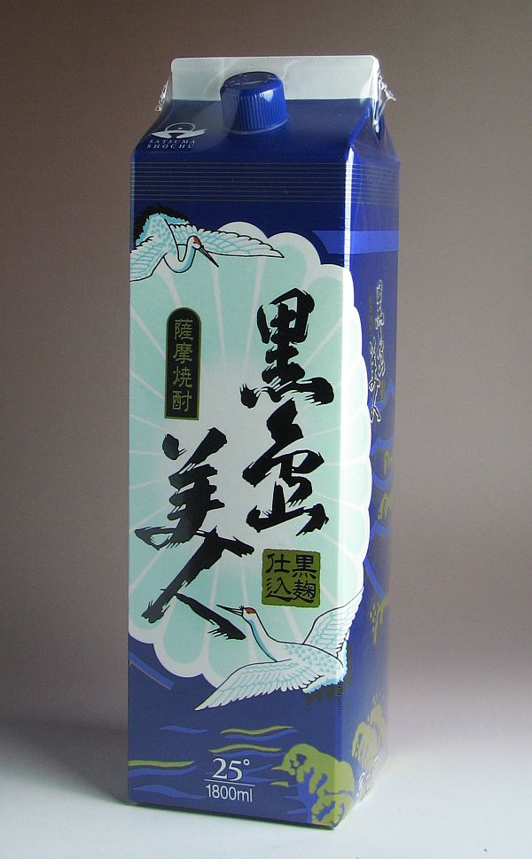 黒島美人 紙パック25度1800ml 【長島研醸】[芋焼酎][あす楽対応]