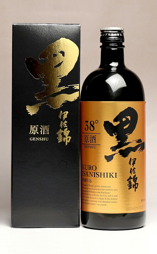 黒伊佐錦　原酒37度720ml 【大口酒造】[あす楽対応]