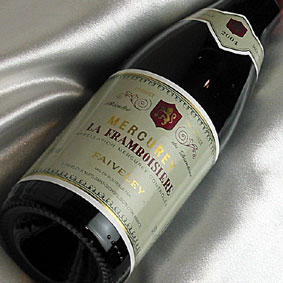 フェブレ　メルキュレイ　フランボワジェール'09ハーフボトルMercurey la Framboisiere [2009] 375ml