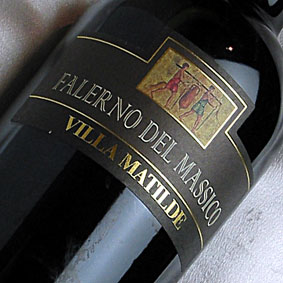 ヴィラ・マチルデ　ファレルノ　デル・マッシコ　ロッソ '07Falerno Del Massico Rosso [2007] イタリアワイン/赤ワイン/フルボディ/750mlよみがえった真正ファレルノ　