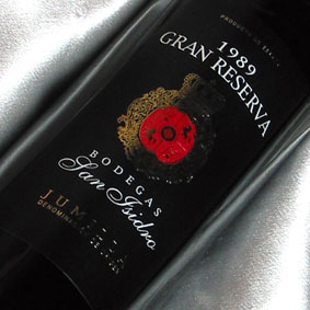 [1989]（平成元年）サン・イシドロ　グラン・レセルバ San Isidro Gran Reserva [1989]（750ml　赤 ワイン）