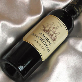 アミラル・ド　ベイシュヴィル '08　ハーフボトルAmiral de Beychevelle [2008] フランスワイン/ボルドー/サンジュリアン/赤ワイン/ミディアムボディ/375ml
