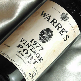 [1977]（昭和52年）ワレ　ヴィンテージ・ポート'77 Warre's Vintage Port [1977年]（750ml　赤ワイン）