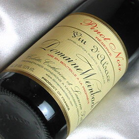 [2009]ヴァインバック アルザス　ピノ・ノアール　レゼルヴ　 Weinbach 　Alsace Pinot Noir Reserve [2009] フランス/アルザス/赤ワイン/ミディアムボディ/750ml1612年設立の歴史あるドメーヌ　