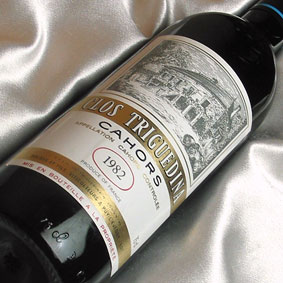 [1982]（昭和57年）クロ・トリゲディーナ カオール　クロ・トリゲディーナ '82 Cahors Clos Triguedina [1982年]（750ml　赤ワイン）生まれ年・お誕生日に生まれ年[1982]のプレゼントに最適！最速出荷可能　赤ワイン　+800円で木箱入りラッピング　