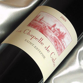 [2009]ラ・シャペル　ド・カロン '09　La Chapelle de Calon [2009]（750ml　赤 ワイン）