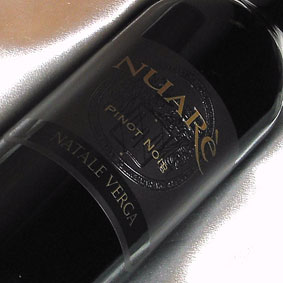 ナターレ・ヴェルガ ヌアレ　ピノ・ノアール Nuare Pinot Noir イタリアワイン/赤ワイン/ミディアムボディ/750ml