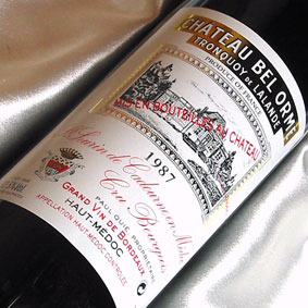[1987]（昭和62年）シャトー・ベ・ロルム　トロンコワ　ド・ラランド '87Bel Orme Tronquoy de Lalande [1987年]（750ml　赤ワイン）生まれ年・お誕生日に生まれ年[1987]のプレゼントに最適！　赤ワイン　最速出荷可能　+800円で木箱入りラッピング　
