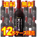 【送料無料】【メルシャン ワイン】 自然の恵み 黒ぶどう酒 600ml 12本セット・ケース販売 国産ワイン/赤ワイン/甘口/600ml×12【キリン】【レスベラトロール】【ポリフェノール】【健康】
