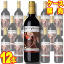 【送料無料】サン・ヴァンサン・ルージュ 750mlボトル 12本セット・ケース販売 フランスワイン/赤ワイン/ライトボディ/軽口/750ml×12【アサヒビール】【フランスワイン12本セット】【業務用】【ヴァン・ド・ペイ】