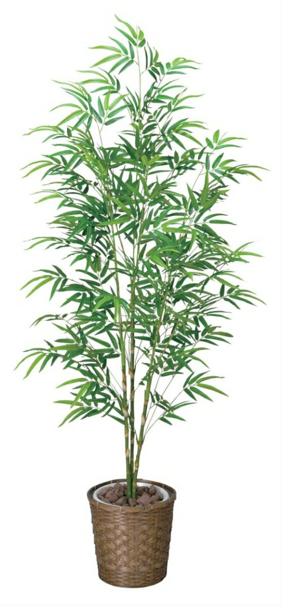 光触媒　光の楽園 青竹 高さ1.8m【インテリアグリーン フロアタイプ 人工観葉植物 】