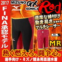 【送料無料/ポイント10倍】ミズノ Fina承認モデル 競泳水着 メンズ GX・SONIC3 MR RED
