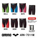 arena アリーナ 競泳水着 メンズ ハーフスパッツ fina承認 AQUAFORCE FUSION2 ARN-7011M