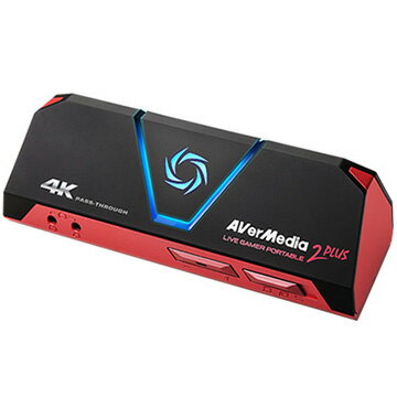 AVERMEDIA Live Gamer Portable 2 PLUS【4Kパススルー対応ゲームの録画・ライブ配信用】 AVT-C878 PLUS