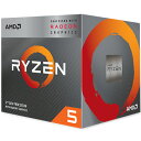 AMD CPU Ryzen 5 3400G クーラー付 (4C8T3.7Hz65W) YD3400C5FHBOX