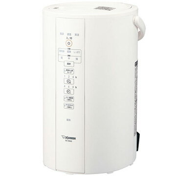 ZOJIRUSHI スチーム式加湿器 加湿量480ml/h 大容量4Lタンク ホワイト EE-DA50-WA