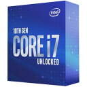 intel ■CML-S Corei7-10700K 3.8 GHz8C/16TH 4xxChipset BX8070110700K