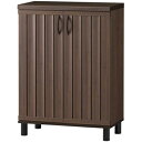 白井産業 ■ガルバートン 靴箱 シューズラック ダークブラウン GBT-1075D