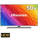 【期間限定 エントリーでP5倍】 ハイセンス 50型 4K対応液晶テレビ 50A6500