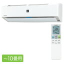 SHARP プラズマクラスターエアコン L-Hシリーズ 主に10畳用【大型商品(設置工事可)】 AY-L28H-W