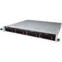 【期間限定ランク別P最大10倍】 バッファロー 10GbE 法人向け 4ドライブNAS ラックマウント 8TB TS5410RN0804