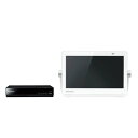 パナソニック HDDレコ付ポータブルデジタルテレビ 10V型 (ホワイト) UN-10T8-W