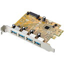 IODATA USB3.1 Gen1(USB3.0)/2.0インターフェイスボード US3-4PEXR