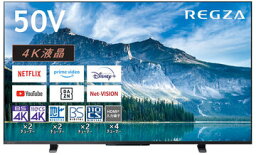 TVS REGZA 50V型4K・地上・BS・110度CSデジタル液晶テレビ <strong>50M550M</strong>