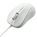 ELECOM USB光学式有線マウス/3ボタン/Sサイズ/RoHS/ホワイト M-K5URWH/RS