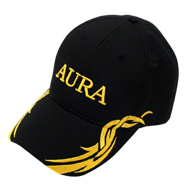 アウラ AURA メッシュキャップ2 (ブラック)【メール便不可です】ウェア 帽子 キャップ メッシュ