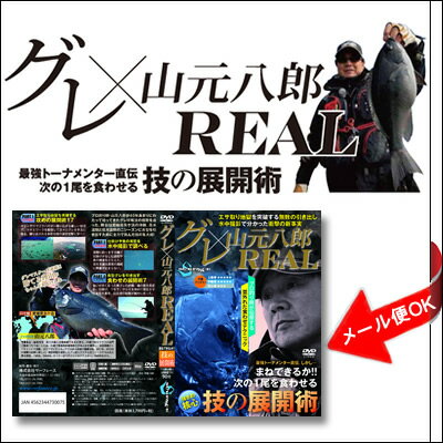 DVD サーフェースグレ×山元八郎REAL (リアル)書籍/DVD類 グレ 釣り 磯釣り …...:hikoboshi-fishing:10004835
