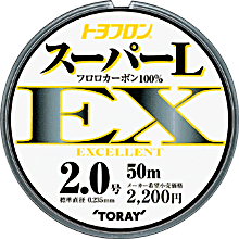 TORAY 東レ　ハリス【トヨフロン　スーパーL　EX50m】1.2号〜3号【メール便OK】