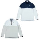ルコックスポルティフ le coq sportif ゴルフウェア 長袖シャツ メンズ ヒートナビハーフジップシャツ QGMUJB12