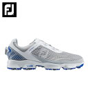 フットジョイ FootJoyゴルフシューズ ソフトスパイク ゴルフスパイクメンズHYPERFLEX BOA ハイパーフレックス ボア WT/GY51053W