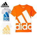 アディダス adidasジュニアウェアエッセンシャルズ スーパービッグロゴ TシャツJOZ61