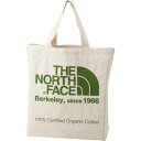 ノースフェイス トートバッグ TNFオーガニックコットントー...