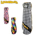 ラウドマウス LOUDMOUTHゴルフ メンズトラベルカバー Sh/Bk 020LM-TCH0006