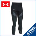 アンダーアーマー UNDER ARMOUR ロングタイツ レディース ヒートギアアーマーカラーブロックアンクルクロップ 1292129