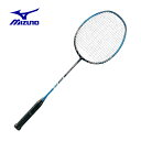 ミズノ MIZUNO バドミントンラケット 張り上げ済ファー...