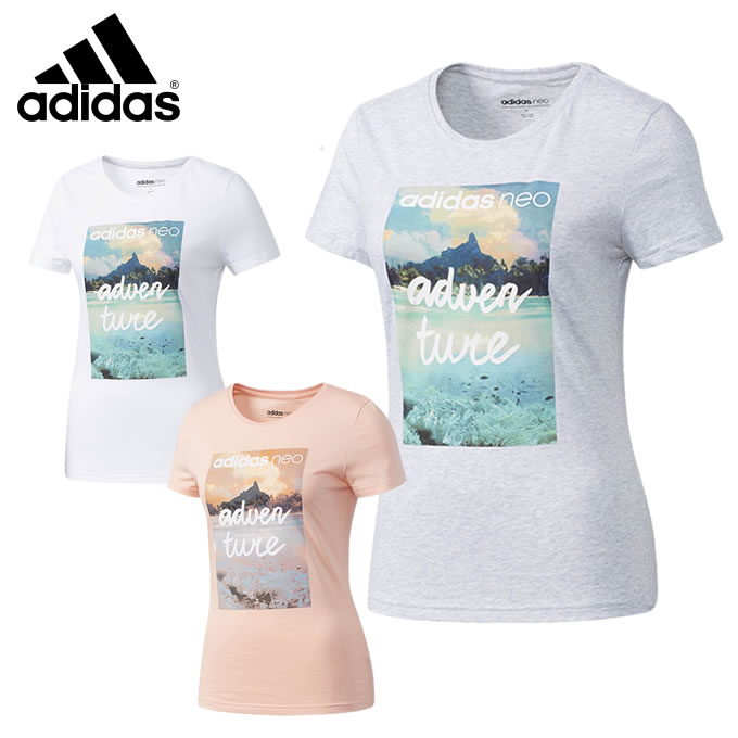 アディダス ネオ HM パラダイスTシャツ