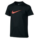 ナイキ NIKEスポーツウェア 半袖 ジュニアYTH ドライ ワープスピード スウッシュ S/S Tシャツ838197-010