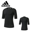 アディダス adidas サッカーウェア インナーメンズ テックフィット BASE ショートスリーブ BCI84 AJ4966