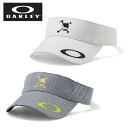 オークリー OAKLEY ゴルフ キャップ サンバイザー メンズ SKULL GINGHAM VISOR スカルギンガムバイザー 911837JP