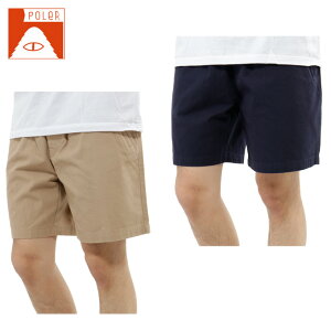 【5000円以上でクーポン利用可能　8/6 0:00〜8/9 1:59】 ポーラー POLER ショートパンツ メンズ SHORT PANT SS-GULLY PULLON SHORT