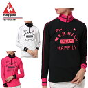 ルコック le coq sportif ゴルフウェア ポロシャツ 長袖 レディース 長袖ハイネックシャツ 17FW QGL1018