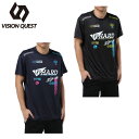 スポーツウェア 半袖Tシャツ メンズ T&FプリントTシャツ VQ561012H04 ビジョンクエスト VISION QUEST